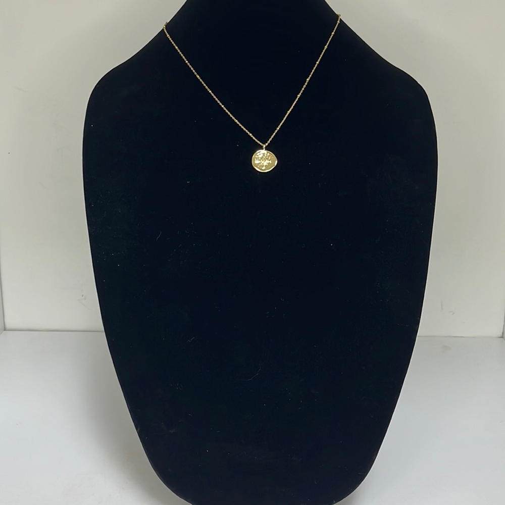 Gorjana Coin Compass Necklace